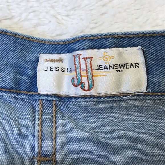 ⚡️SOLD⚡️Jessie Jeanswear Vintage Jean Front Buttons Skirt Women - Picture 5 of 8